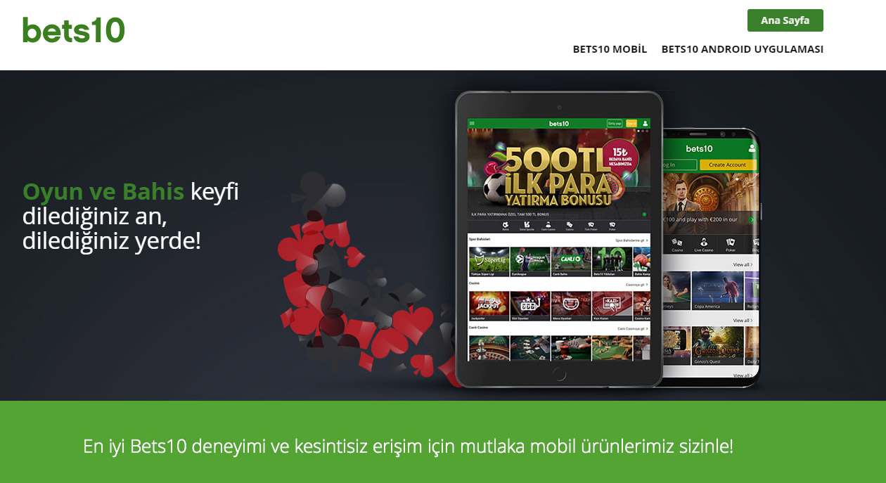 Bets10 Mobil Sitesi