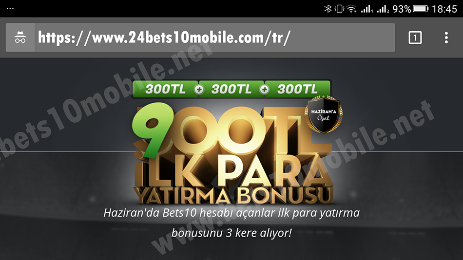 24Bets10Mobile.Com Yeni Bets10 Mobil Adresi